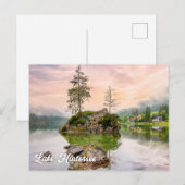 Hintersee, Duitsland Briefkaart (Voorkant / Achterkant)