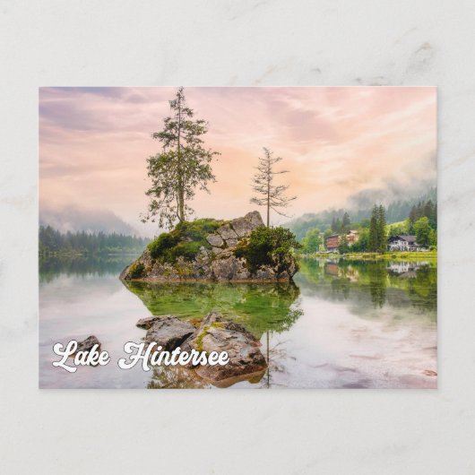 Hintersee, Duitsland Briefkaart (Voorkant)