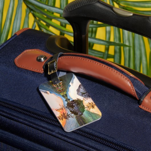 Hintersee Lake, Beieren, Duitsland Bagagelabel (Voorkant Insitu 1)