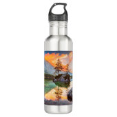 Hintersee Lake, Beieren, Duitsland Waterfles (Voorkant)