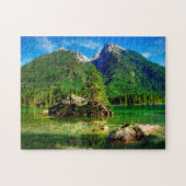Hintersee Ramsau Beieren. Legpuzzel (Horizontaal)