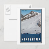 Hintertux Big Air Briefkaart (Voorkant / Achterkant)