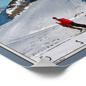 Hintertux - de Gefrorene Wand Poster (Hoek)