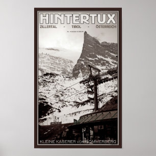 Hintertux - Kleine Kaserer Poster