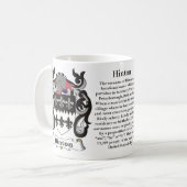 Hinton Family Coat of Arms Mok (Voorkant links)