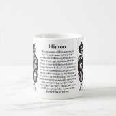 Hinton Family Coat of Arms Mok (Center)