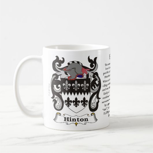 Hinton Family Coat of Arms Mok (Links)