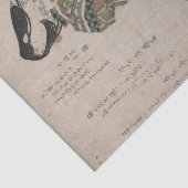 Hiogi door Hokusai Tissuepapier (Detail)