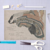 Hiogi door Hokusai Tissuepapier (Craft)