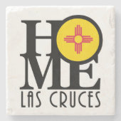 HIOME Las Cruces New Mexico Stenen Onderzetter (Voorkant)