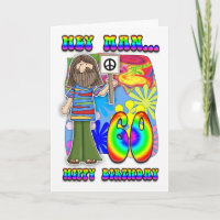 Hip 60ste Verjaardag - Verjaardag Hippy
