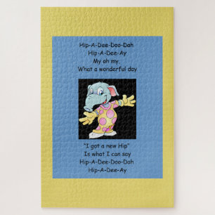 Hip-A-Dee-Doo-Dah - Fun Hip Replacement Legpuzzel