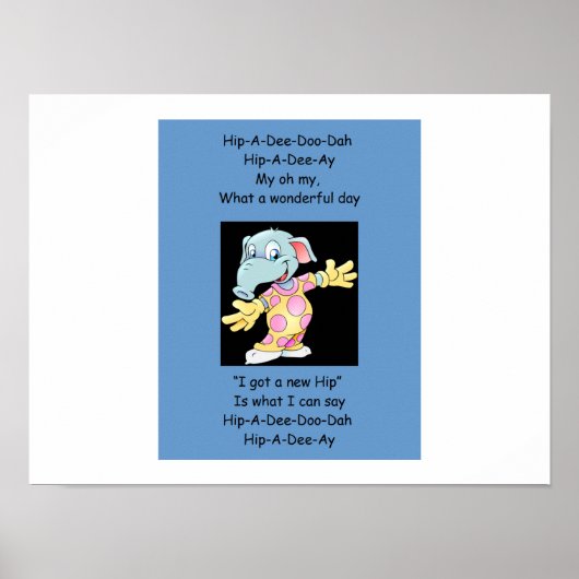 Hip-A-Dee-Doo-Dah Poster (Voorkant)