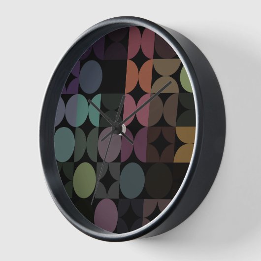 Hip Abstract halve cirkels Fusion Art Patroon (Hoek)