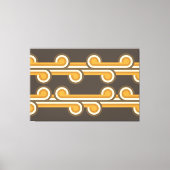 Hip Abstracte golven industriële fusiespecifieke k Canvas Afdruk (Voorkant)