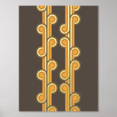 Hip Abstracte golven industriële fusiespecifieke k Folie Afdrukken (Voorkant)