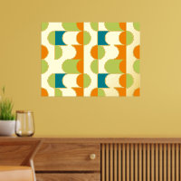 Hip Abstracte halve cirkels avy Mosaic Art Patroon
