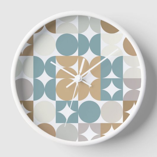 Hip Abstracte halve cirkels industriële fusiekunst (Voorkant)