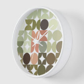 Hip Abstracte halve cirkels industriële fusiekunst (Hoek)