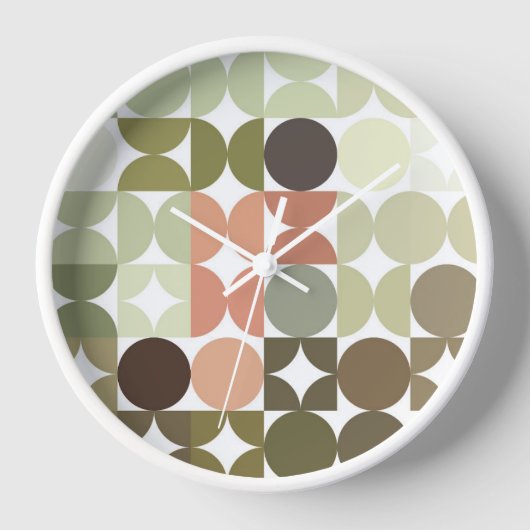 Hip Abstracte halve cirkels industriële fusiekunst (Voorkant)