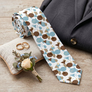 Hip Abstracte moderne geometrische 50s kunstpatroo Stropdas