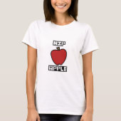 Hip Apple T-shirt (Voorkant)