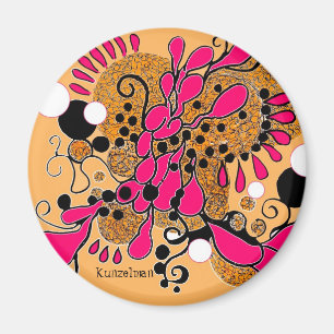 "HIP" ART MAGNEET