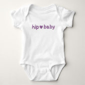 Hip baby voor bewustzijn bij heupdysplasie romper (Voorkant)