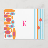 Hip Bat Mitswa Bewaar de datum Aankondigingskaart (Voorkant)