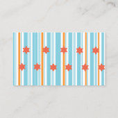 Hip Bat Mitzvah Place Cards Plaatskaartje (Achterkant)