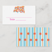 Hip Bat Mitzvah Place Cards Plaatskaartje (Voorkant / Achterkant)