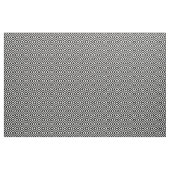 Hip Black White Ikat Diamond Square Mosaic Pattern Stof (Yard (91,4 cm))