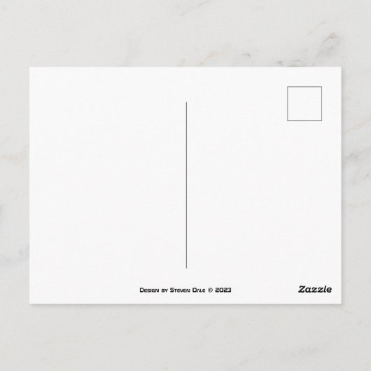 Hip Bunny | Briefkaart (Achterkant)