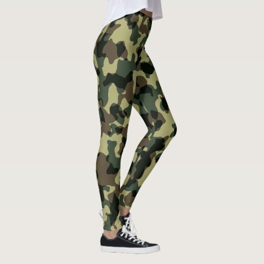 Hip Camping Camo Camouflage blinde jagers Leggings (Rechts)