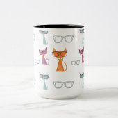 Hip Cats Tweekleurige Koffiemok (Center)