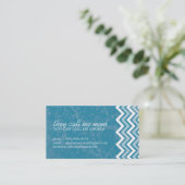 Hip Chevron mammcards Contactkaartje (Staand voorkant)