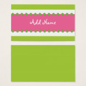 Hip chick profiel kaart (Voorkant /achterkant)