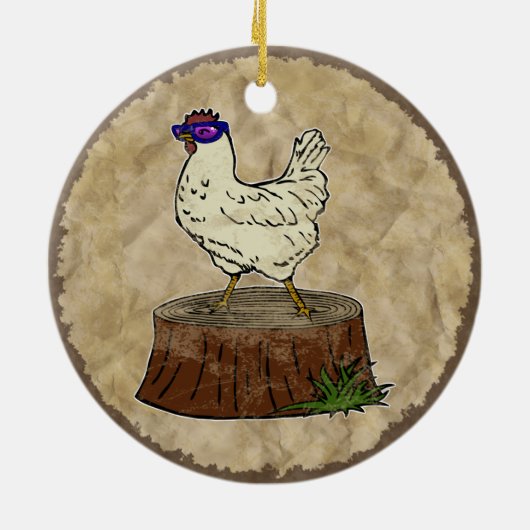 Hip Chicken, ornament (Achterkant)