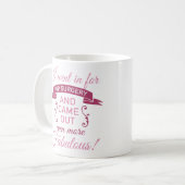 Hip-chirurgie nog steeds Fabulair Koffiemok (Voorkant links)