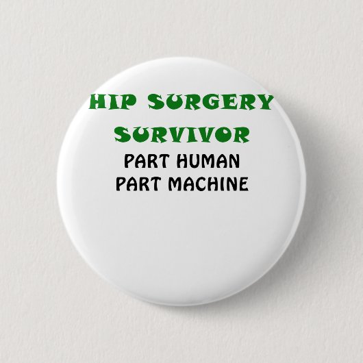 Hip Chirurgische ingreep Deel van de machine Ronde Button 5,7 Cm (Voorkant)