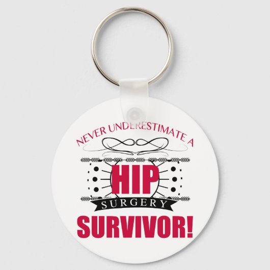 Hip Chirurgische Overleving Sleutelhanger (Voorkant)