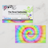 Hip Colorful 'N Groovy Profile Card Visitekaartje (Voorkant / Achterkant)