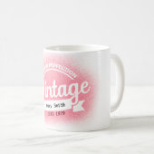 Hip Custom  Verjaardag Vergrijsd Tot Perfectie Koffiemok (Voorkant rechts)