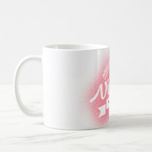 Hip Custom Verjaardag Vergrijsd Tot Perfectie Koffiemok (Links)