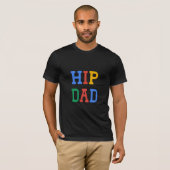 Hip Dad Gift #fathersdaygiftidea Boyfriend T-shirt (Voorkant volledig)