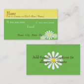 Hip Daisy-mammie-kaart Contactkaartje (Voorkant / Achterkant)