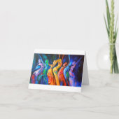 hip-dance-Wenskaart Kaart (Voorkant)