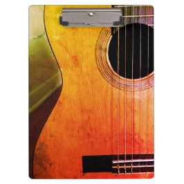 Hip Distress Musical Acoustic Guitar Klembord
