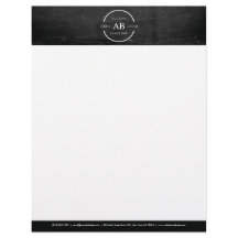 HIP & EDGY MONOGRAM-LOGO met ARROW op ZWART WOOD