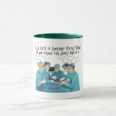 hip Feng shui leverdokter medisch woordje grappig Mok (Midden)